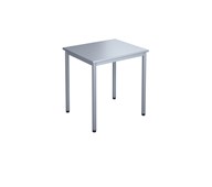 12:38 Pöytä HT, 70 x 60 cm, hopea jalusta