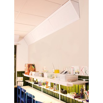 Akucorner 120 x 30 cm, valkoinen