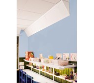 Akucorner 240 x 30 cm, valkoinen