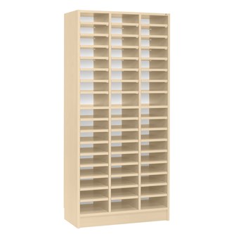 Paperilokerikko 48 lokeroa, koivulaminaatti