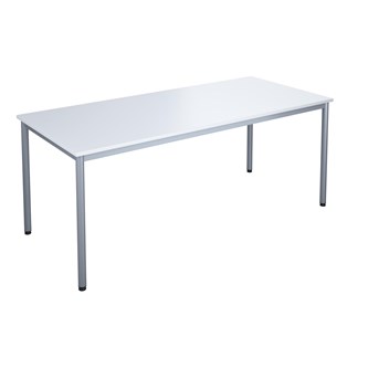 12:38 FSC BX Pöytä HT, 180 x 80 cm, hopea jalusta