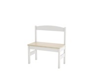 Lina penkki valkoinen kuultovärjätty