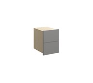 Fixa laatikosto 1:1, 2 laatikkoa, syvyys 35 cm