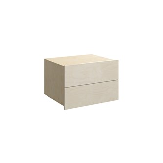 Fixa laatikosto 2:1, 2 laatikkoa, syvyys 45 cm