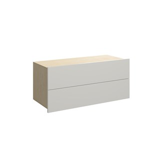 Fixa laatikosto 3:1, 2 laatikkoa, syvyys 35 cm