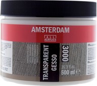 Gesso Amsterdam, väritön, 500 ml