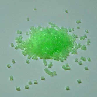 Puuhahelmet, fluoriloisteiset, 1000 kpl