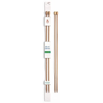 Neulepuikot nro 3.5, bambu, 5 paria