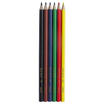 Värikynä Lekolar, 6 väriä x 12 pkt
