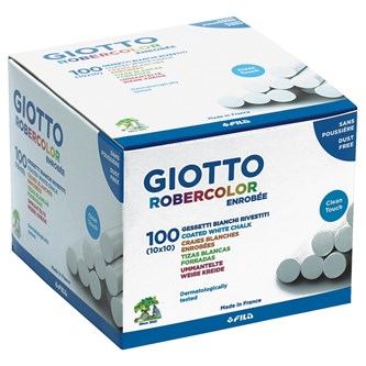 Taululiitu Giotto, valkoinen vahattu, 100 kpl