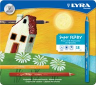 Värikynä Lyra Super Ferby, 18 väriä