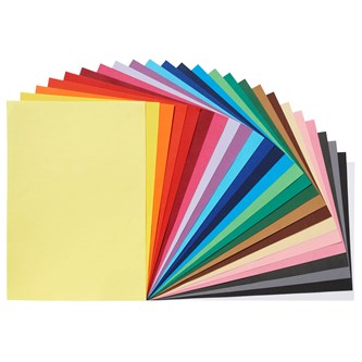 Väripaperilajitelma A4, 25 väriä, 2500 ark