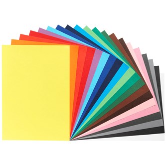 Väripaperilajitelma A3, 25 väriä, 250 ark