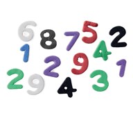 Softisnumerot, liimapohjainen, 180 kpl