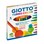 Kuitukärkikynä Giotto Turbo, 12 väriä