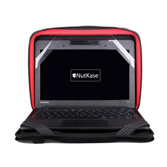 Chromebook-kantolaukku, suuri tasku - musta, 14 tuumaa