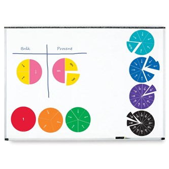 Kaksipuolinen  magneettinen murtolukukakku