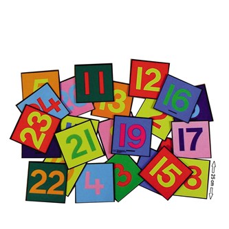 Numeromattopalat 1 - 24