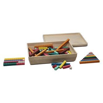 Cuisenairen muoviset lukusauvat, 126 kpl