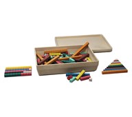 Cuisenairen muoviset lukusauvat, 155 kpl