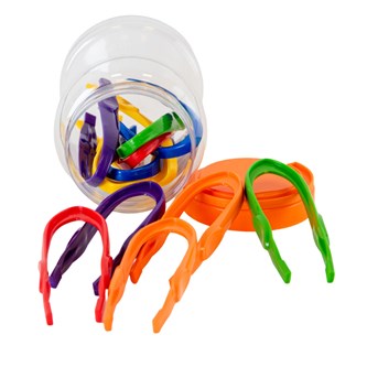 Isot muovipinsetit 12 kpl