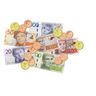 Rahalajitelma, Ruotsin kruunut