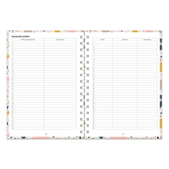 Ohjaajan päiväkirjakalenteri