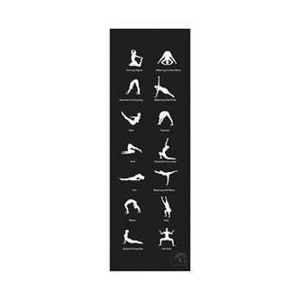 Yoga matto, 180 x 60 x 0,5 cm