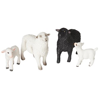 Lammasperhe, 4 kpl