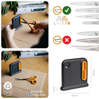 Saksienteroitin Fiskars Clip-Sharp 9600