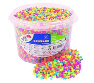 Puuhahelmet, neonväriset