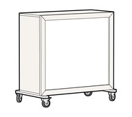 Fixa valkotaulutausta, 3:4