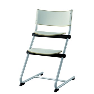 Turvakaari Flex-tuoliin, valkoinen