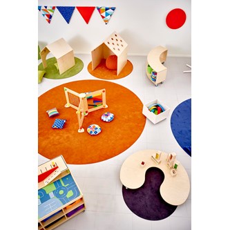 You hevosenkenkä leikkipöytä, linoleum