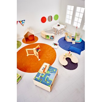 You hevosenkenkä leikkipöytä, linoleum