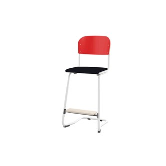 Matte BX -tuoli, IK 45/63 cm, pieni istuin, valkoinen jalusta