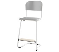 Matte FSC BX -tuoli, IK 45/63 cm, pieni istuin, valkoinen jalusta