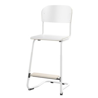 Matte FSC BX -tuoli, IK 45/63 cm, pieni istuin, valkoinen jalusta