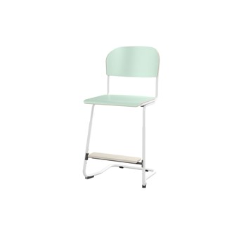 Matte FSC BX 57/63 tuoli, iso istuin, valkoinen runko