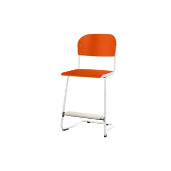 Matte FSC BX 57/63 tuoli, iso istuin, valkoinen runko