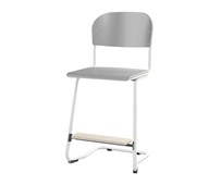 Matte FSC BX 57/63 tuoli, iso istuin, valkoinen runko