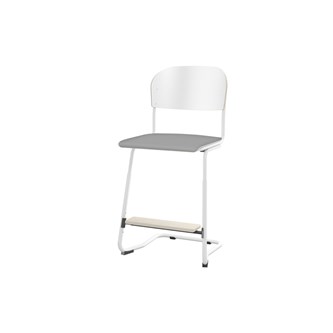 Matte FSC BX 57/63 tuoli, iso istuin, valkoinen runko