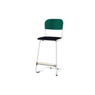 Matte FSC BX 63 tuoli, iso istuin, valkoinen runko