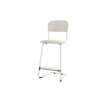 Matte FSC BX 63 tuoli, iso istuin, valkoinen runko