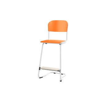 Matte FSC BX 63 tuoli, iso istuin, valkoinen runko