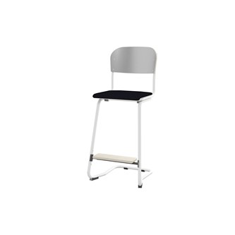Matte FSC BX 63 tuoli, iso istuin, valkoinen runko