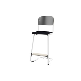 Matte FSC BX 63 tuoli, iso istuin, valkoinen runko