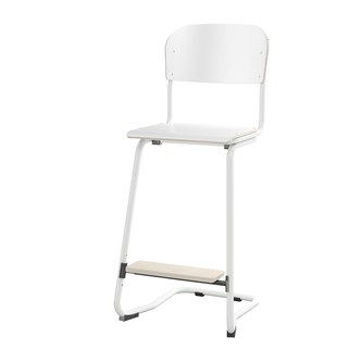 Matte FSC BX 63 tuoli, iso istuin, valkoinen runko