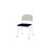 Matte 44 tuoli, iso istuin, valkoinen runko