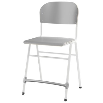 Matte FSC BX 54 tuoli, iso istuin, valkoinen runko